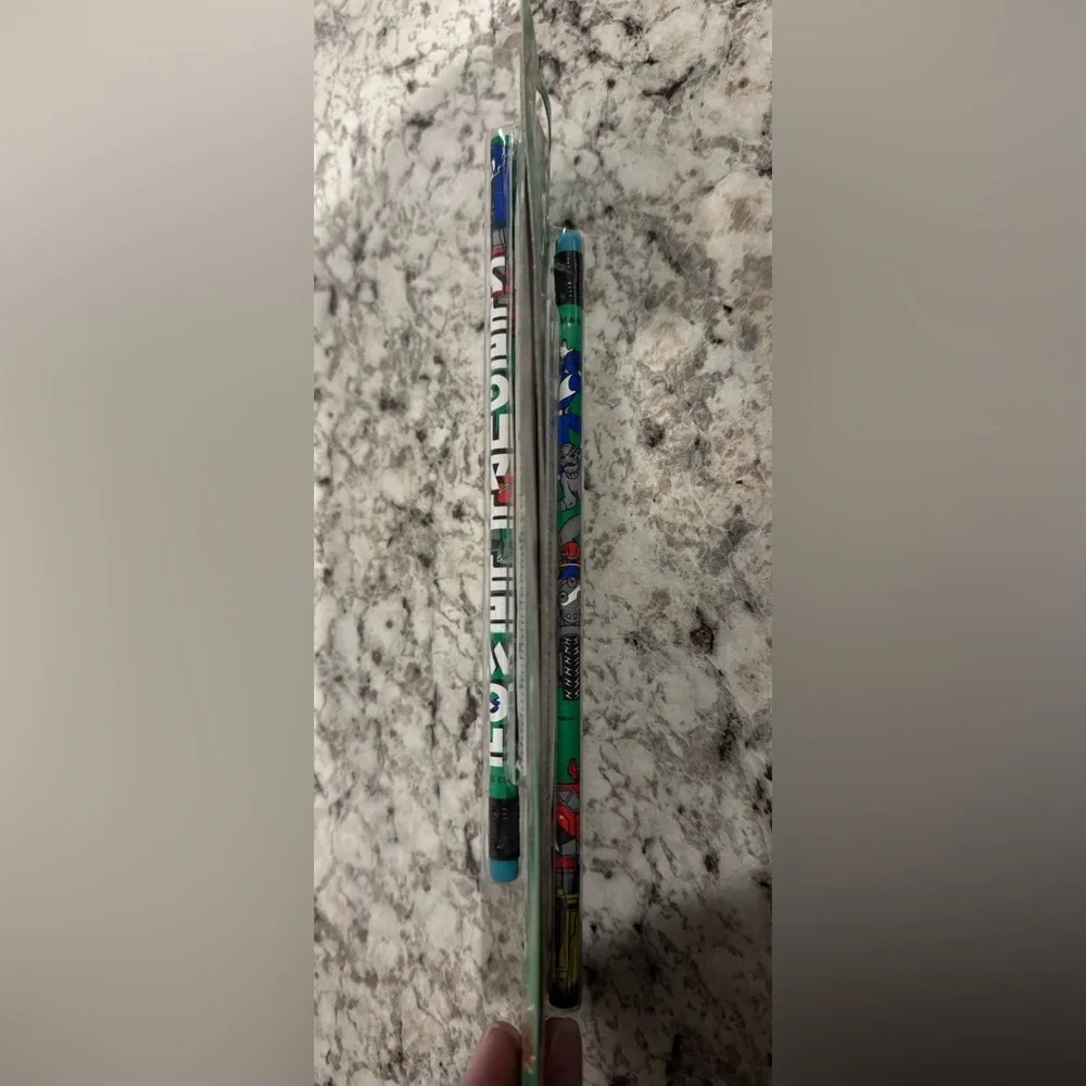 Power Rangers 1993 Pencil Buddy Pencil & 6